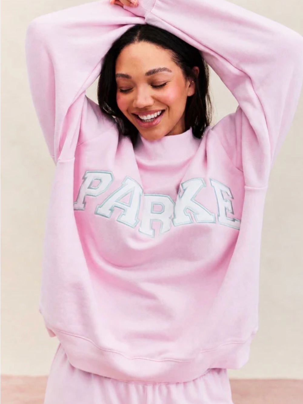 Parke Sprinkle Varsity Mockneck S/M NEW IN BAG